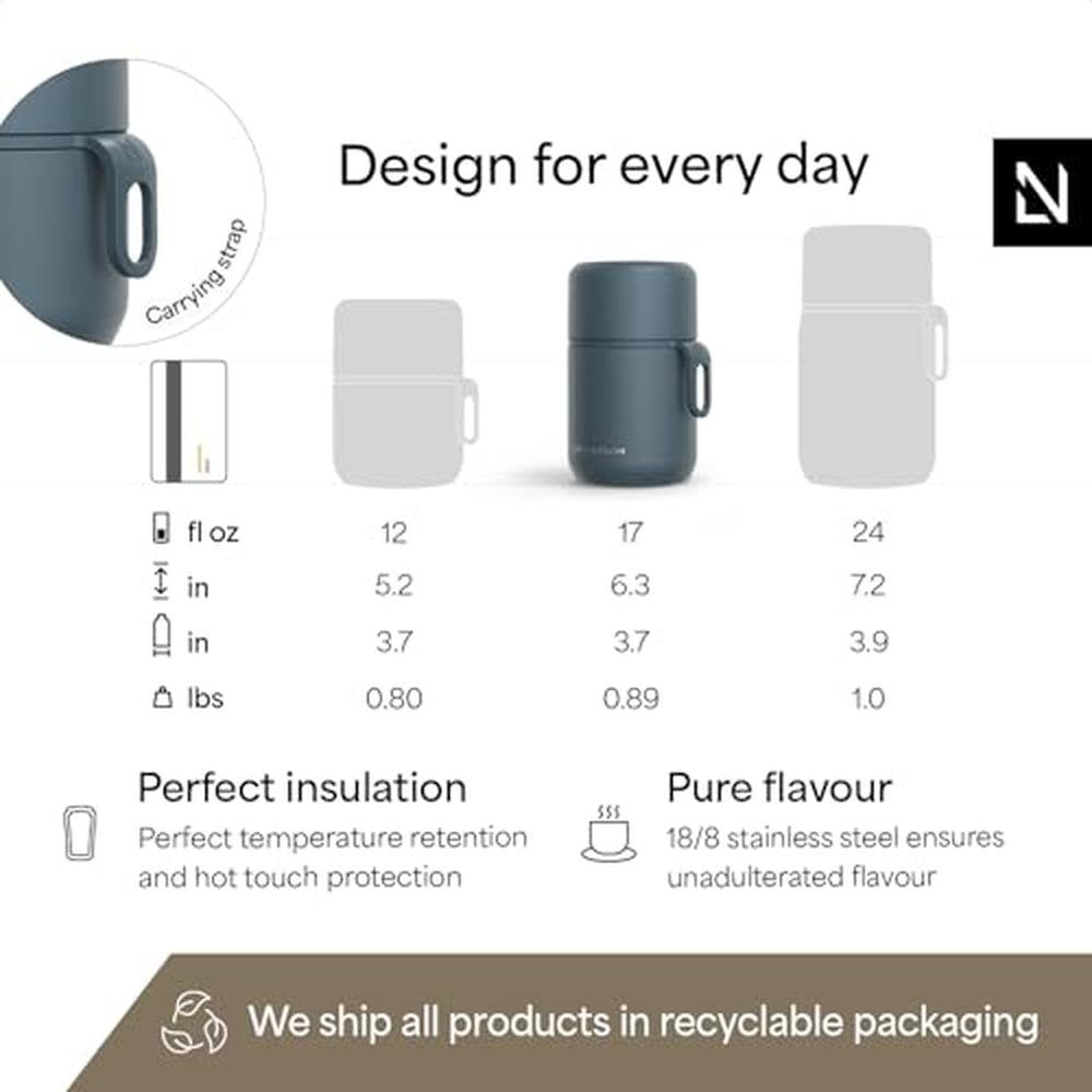Food Jar: LARS NYSM Stainless Steel Vacuum Insulated – In Use