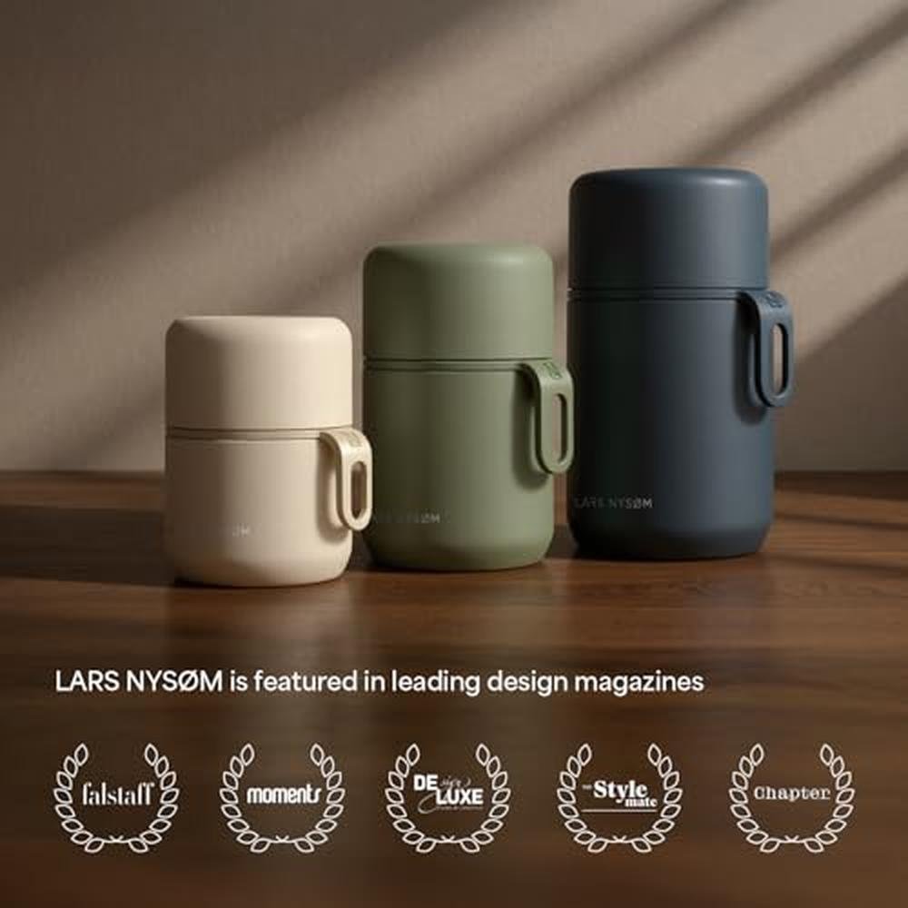 Food Jar: LARS NYSM Stainless Steel Vacuum Insulated – Packaging