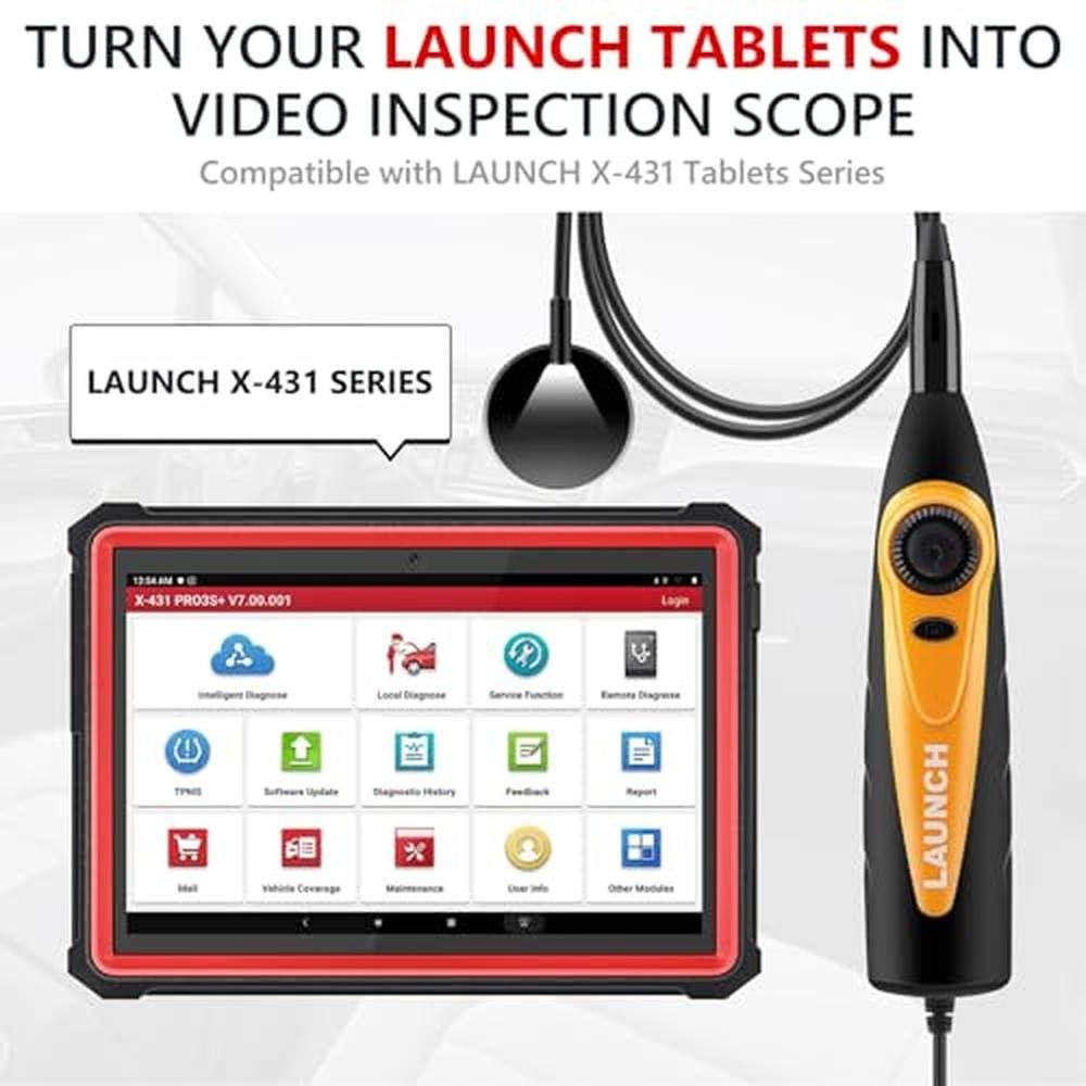 LAUNCH X-431 VSP-100 Endoscope – In Use
