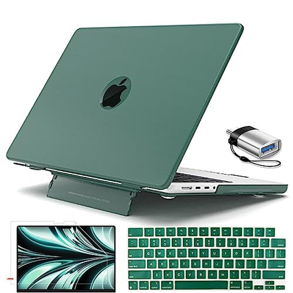Case LCMOCICO: Premium Hard Shell Case for New MacBook Air – Front View