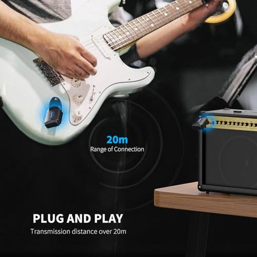 Guitar System: LEKATO 5.8G Wireless Guitar Transmitter – Packaging