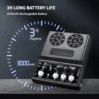 LEKATO Electric Guitar Amp: Rechargeable Guitar Amp 20W – Packaging