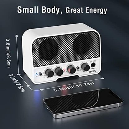 LEKATO Mini Guitar Amp Rechargeable Electric Guitar – Packaging