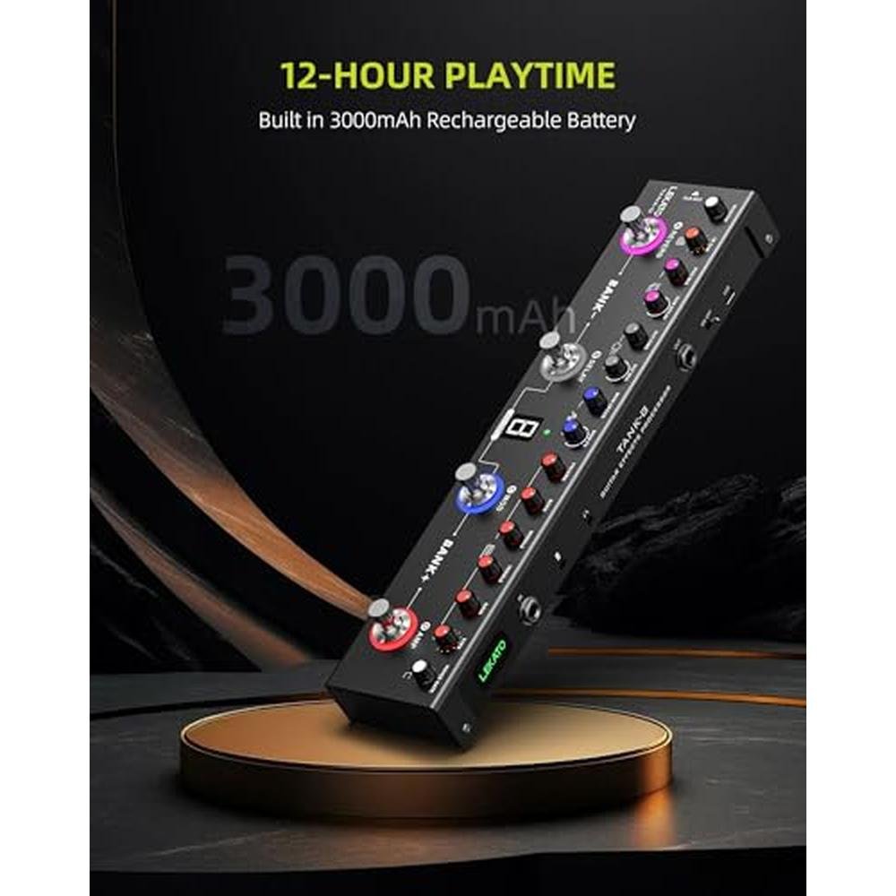 LEKATO Multi Effects Guitar Pedal – Packaging