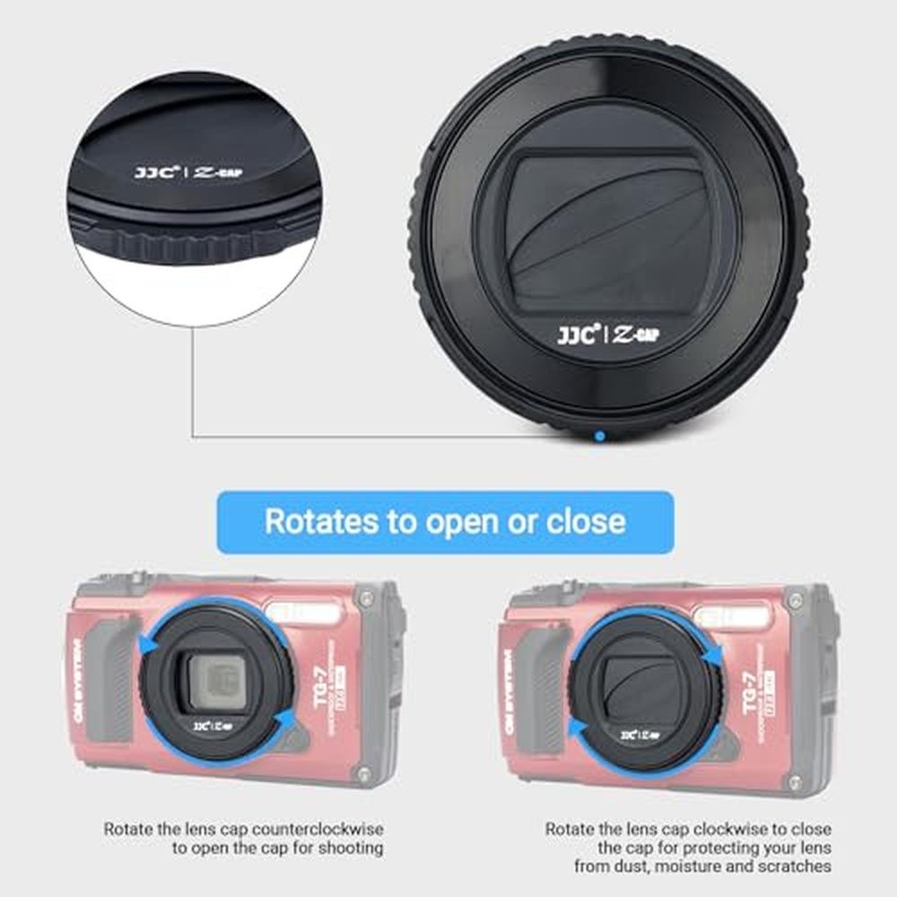 Lens Protector Cover for Olympus TG-7 TG-6 TG-5 TG-4 TG-3 – Close-up Detail