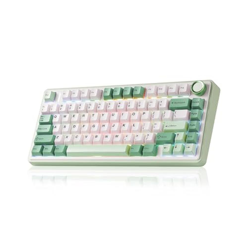 Keyboard Leobog: Leobog x Aula F75 Gaming Keyboard 75% – Front View