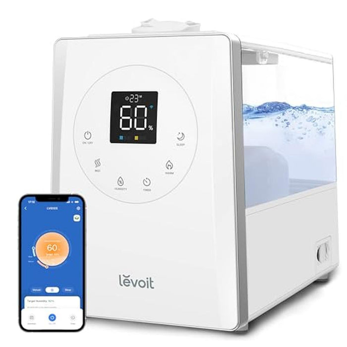 Levoit LV600S: Smart Hybrid Ultrasonic Humidifier – Front View