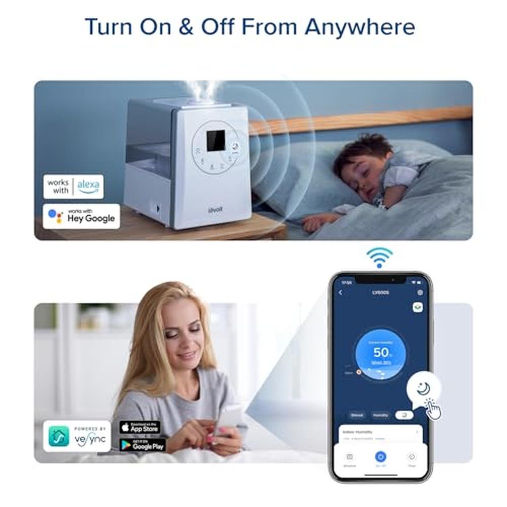Levoit LV600S: Smart Hybrid Ultrasonic Humidifier – Packaging