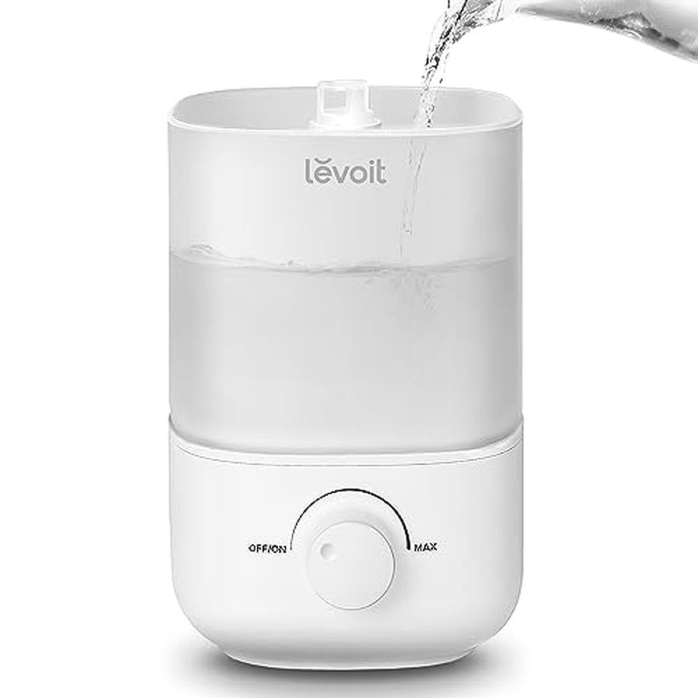 Levoit Top Fill Humidifiers: 2.5L Tank for Large Room – Front View