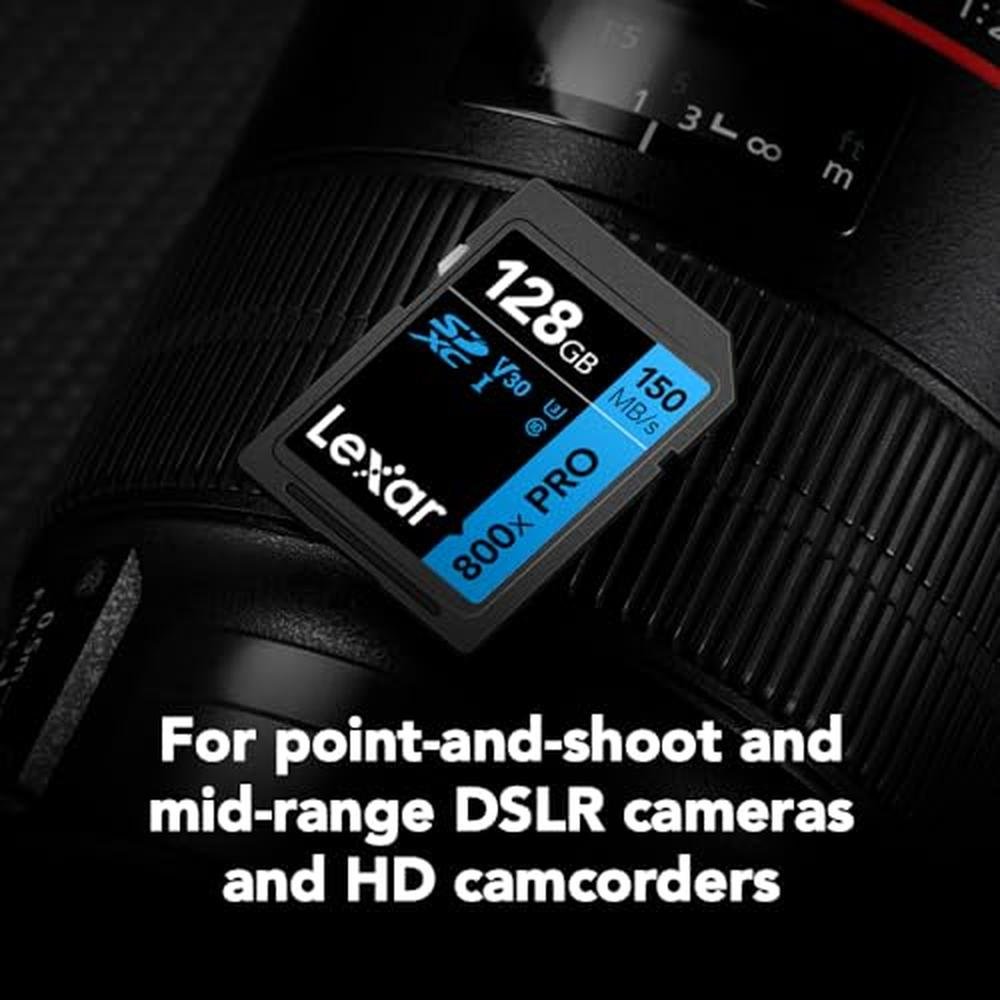 Lexar 128GB: Lexar Professional 2000x SD Card – Packaging