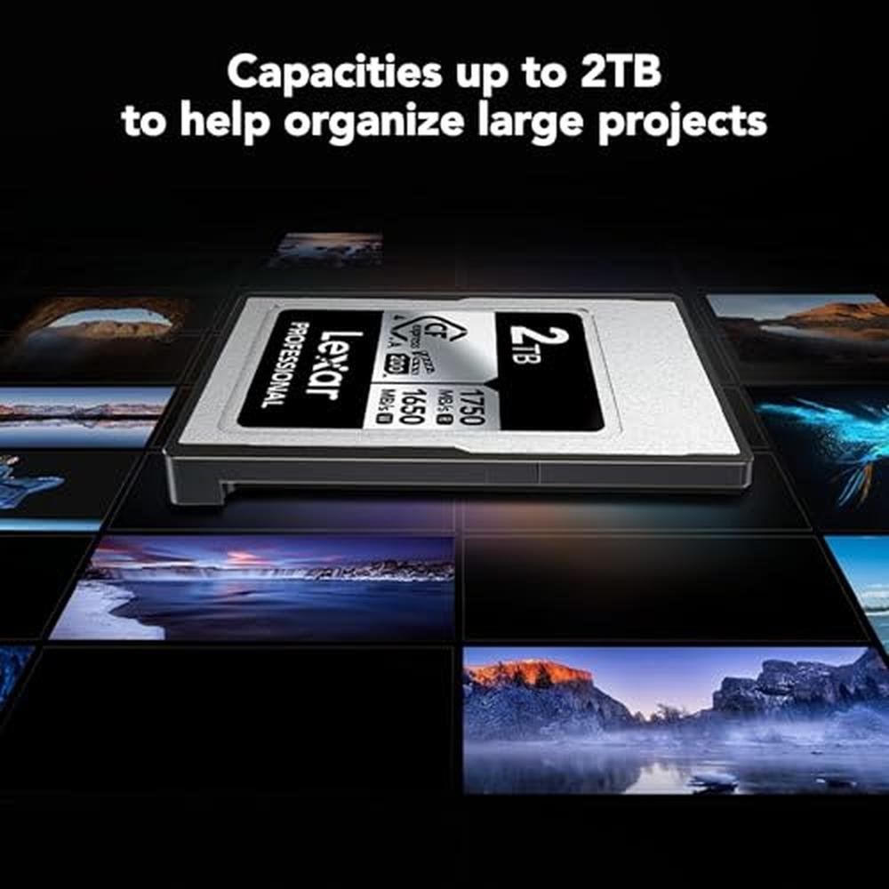 Lexar 256GB: Professional CFexpress Type-A Silver 4.0 – In Use