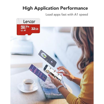 Adapter Lexar: Lexar 32GB Micro SD Card 3 Pack MicroSDHC – Packaging