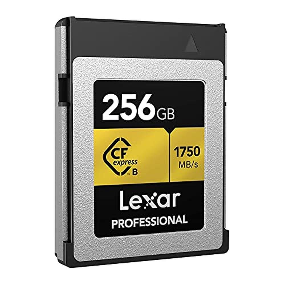 Lexar Professional: CFexpress 256GB Type B Card – Close-up Detail