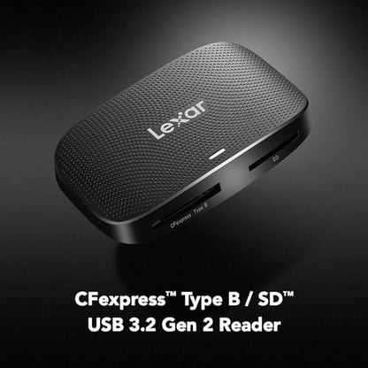 CFExpress Lexar: Lexar Professional CFExpress Type B SD USB – Side View