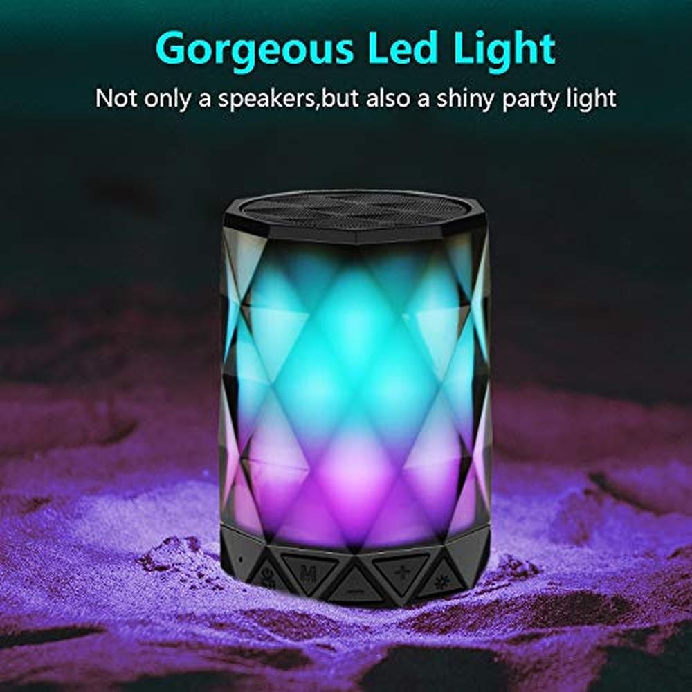 Portable Speakers: LFS Bluetooth Waterproof Lightweight – Side View