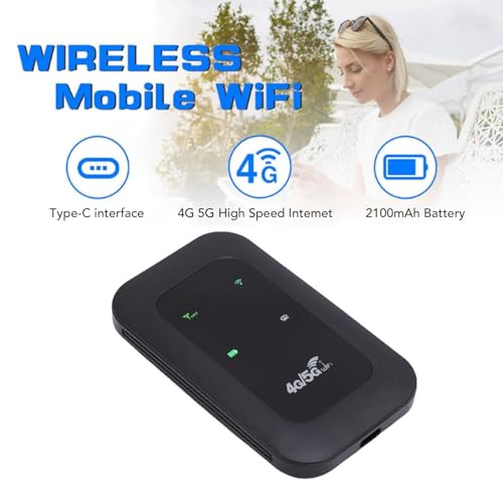 Travel WiFi Hotspot: LICAEVEY 4G Portable High-Speed Mobile – Close-up Detail