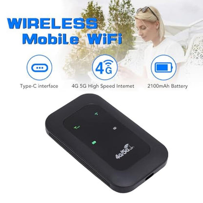 Travel WiFi Hotspot: LICAEVEY 4G Portable High-Speed Mobile – Close-up Detail