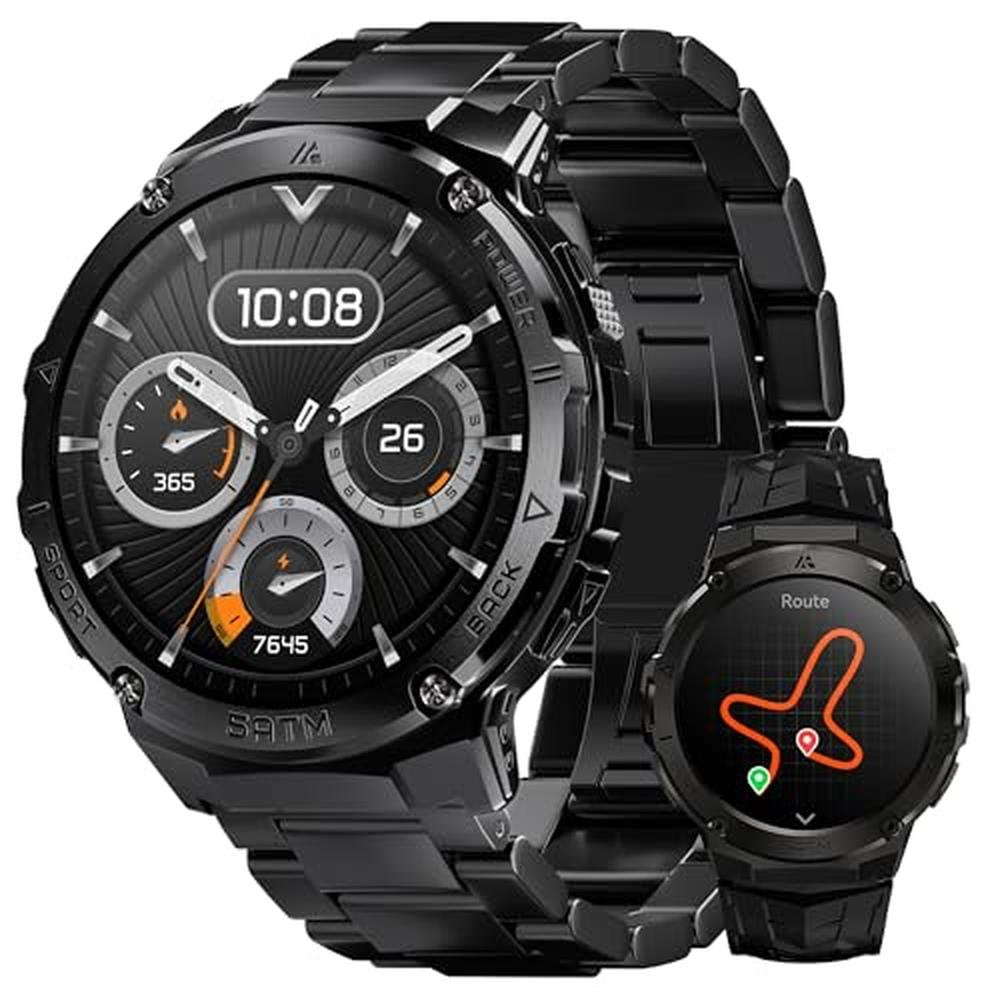 LICHIGY Smart Watch: Men's GPS 50 Days Battery Life 5ATM – Front View