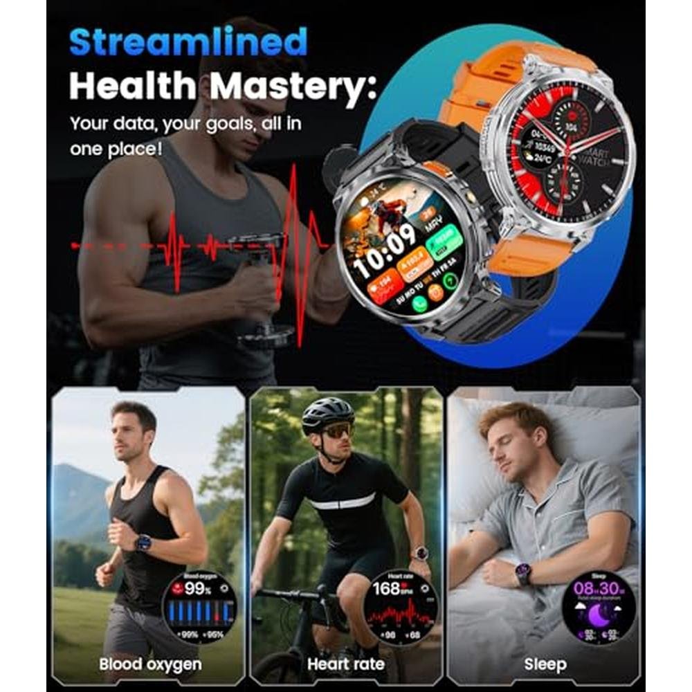LIGE Smart Watches for Men: 730mAh Battery – Packaging