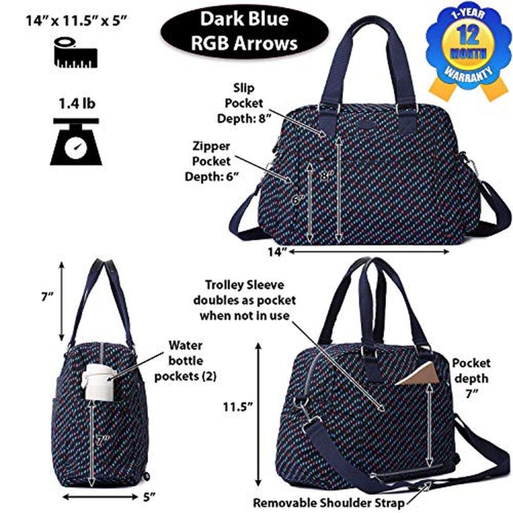 Lily Drew: Nylon Travel Tote Cross-body Bag – Packaging