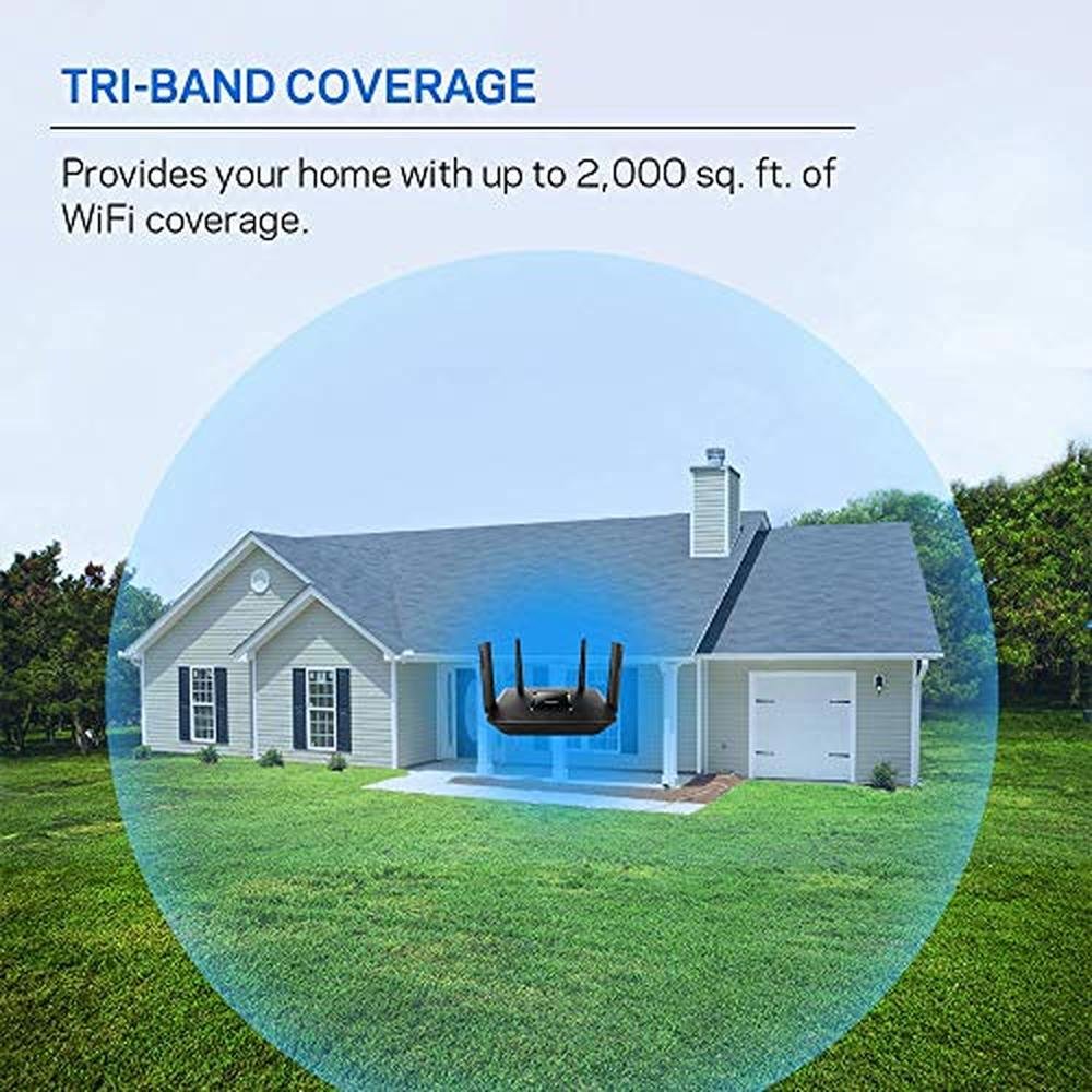 Linksys EA8300 Max-Stream: AC2200 Tri-Band Wi-Fi Router for – Close-up Detail