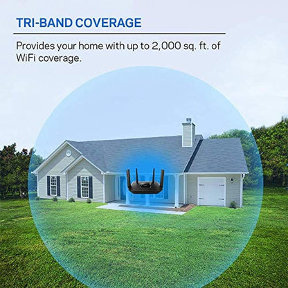 Linksys EA8300 Max-Stream: AC2200 Tri-Band Wi-Fi Router for – Close-up Detail