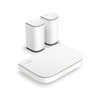 Linksys Multi-gig Micro Mesh WiFi 6 System – Front View