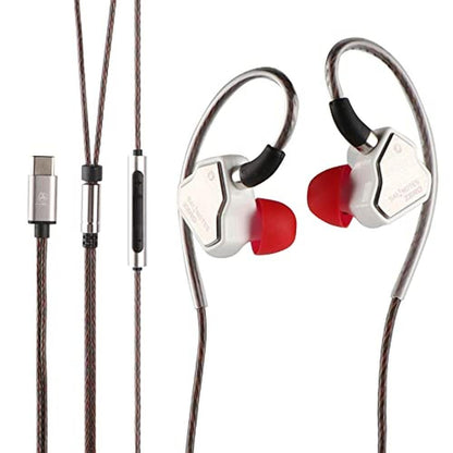 Linsoul 7Hz Salnotes Zero HiFi 10mm Dynamic Driver in-Ear – Front View
