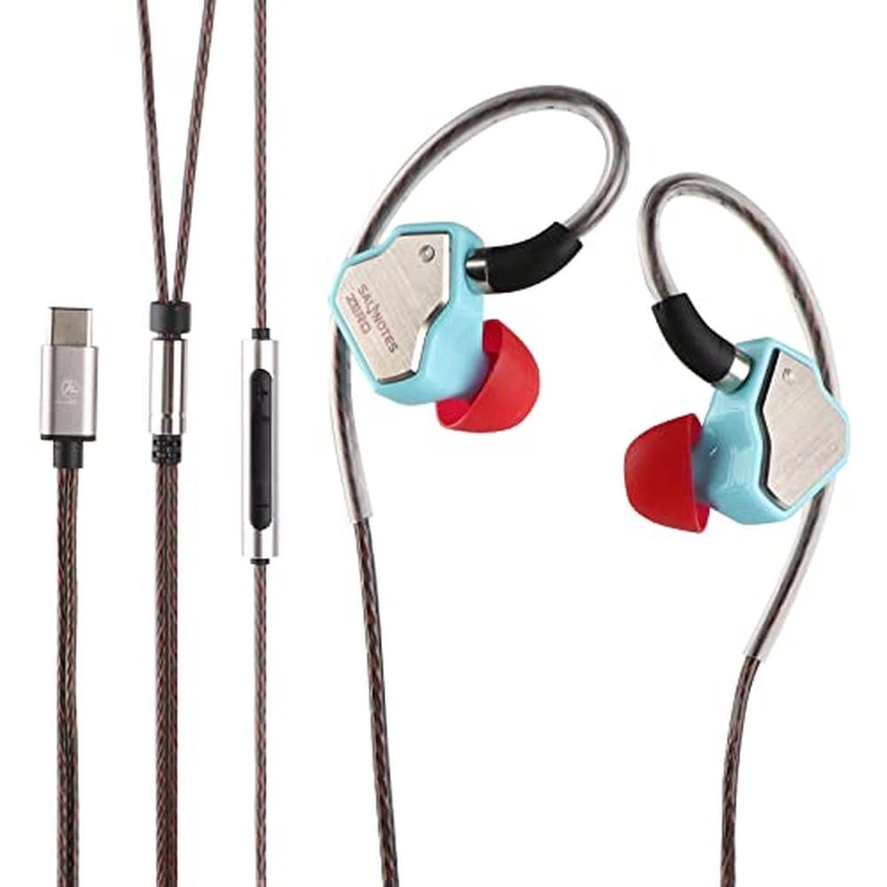 Linsoul 7Hz Salnotes Zero HiFi 10mm Dynamic Driver in-Ear – Front View