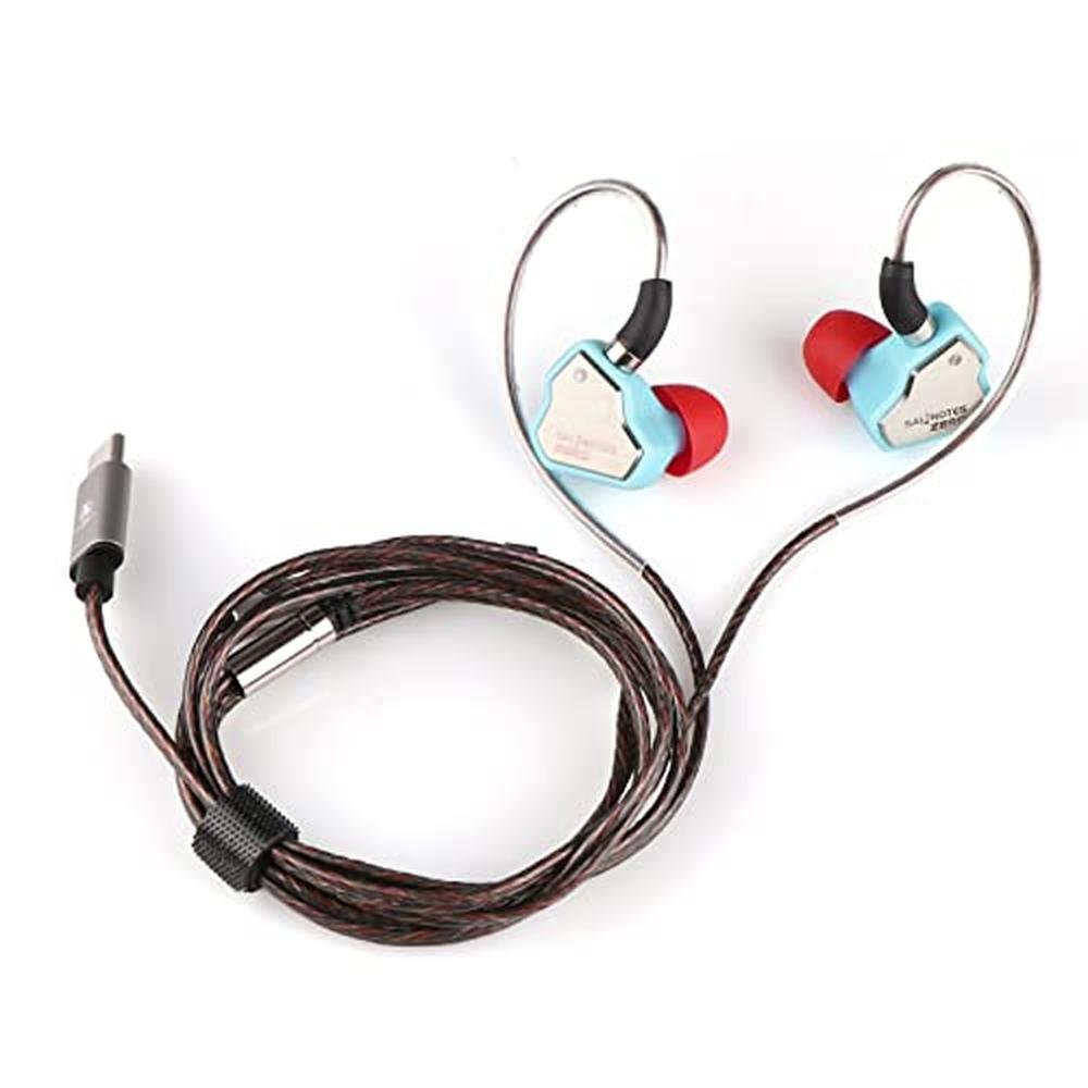 Linsoul 7Hz Salnotes Zero HiFi 10mm Dynamic Driver in-Ear – Side View