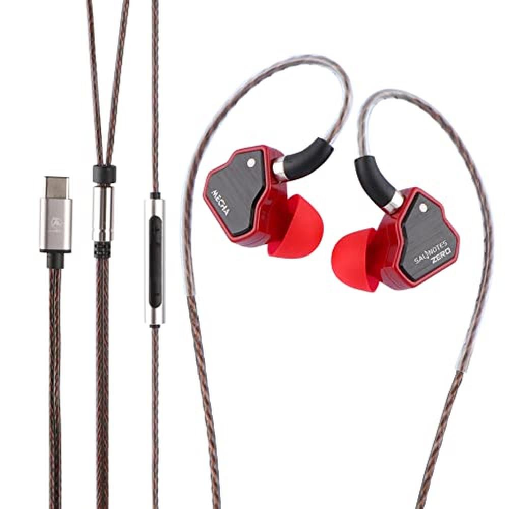Linsoul 7Hz Salnotes Zero HiFi 10mm Dynamic Driver in-Ear – Front View