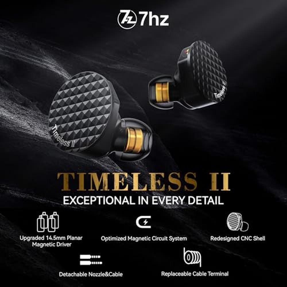 Linsoul 7Hz Timeless II in Ear Monitor – Close-up Detail