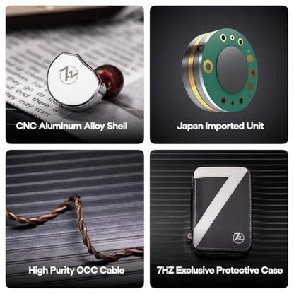 Linsoul 7Hz x Crinacle: Diablo/Divine in-Ear Monitors – Close-up Detail
