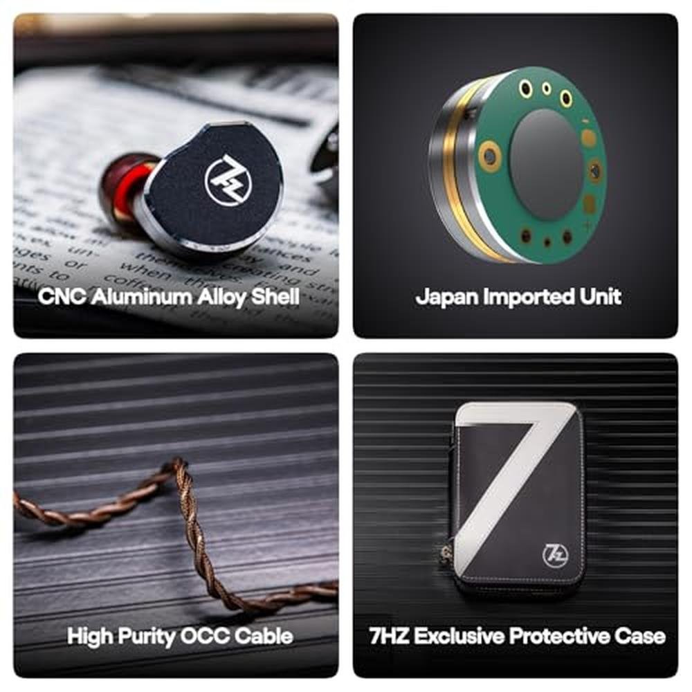 Linsoul 7Hz x Crinacle: Diablo/Divine in-Ear Monitors – Close-up Detail