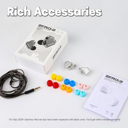 Linsoul 7Hz x Crinacle Zero:2 in Ear Monitor – Side View