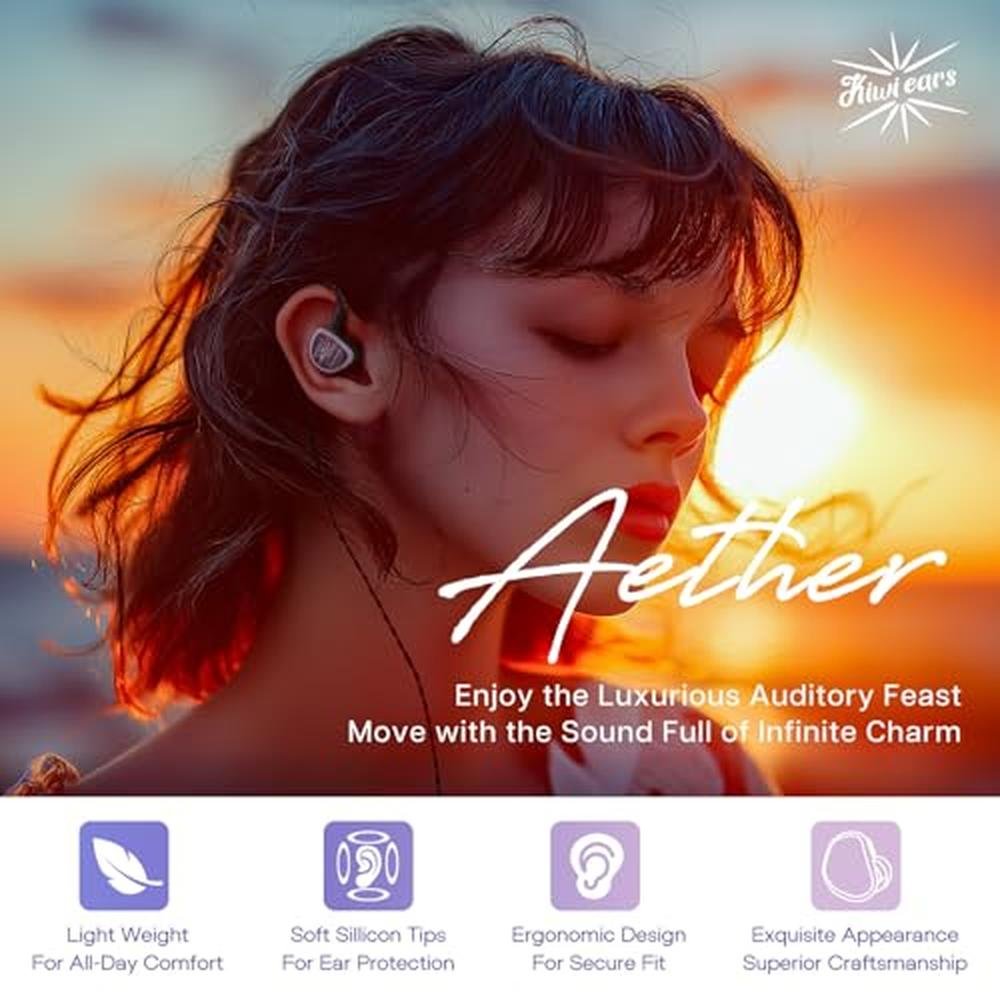 Linsoul Kiwi Ears Aether in Ear Monitor – Side View