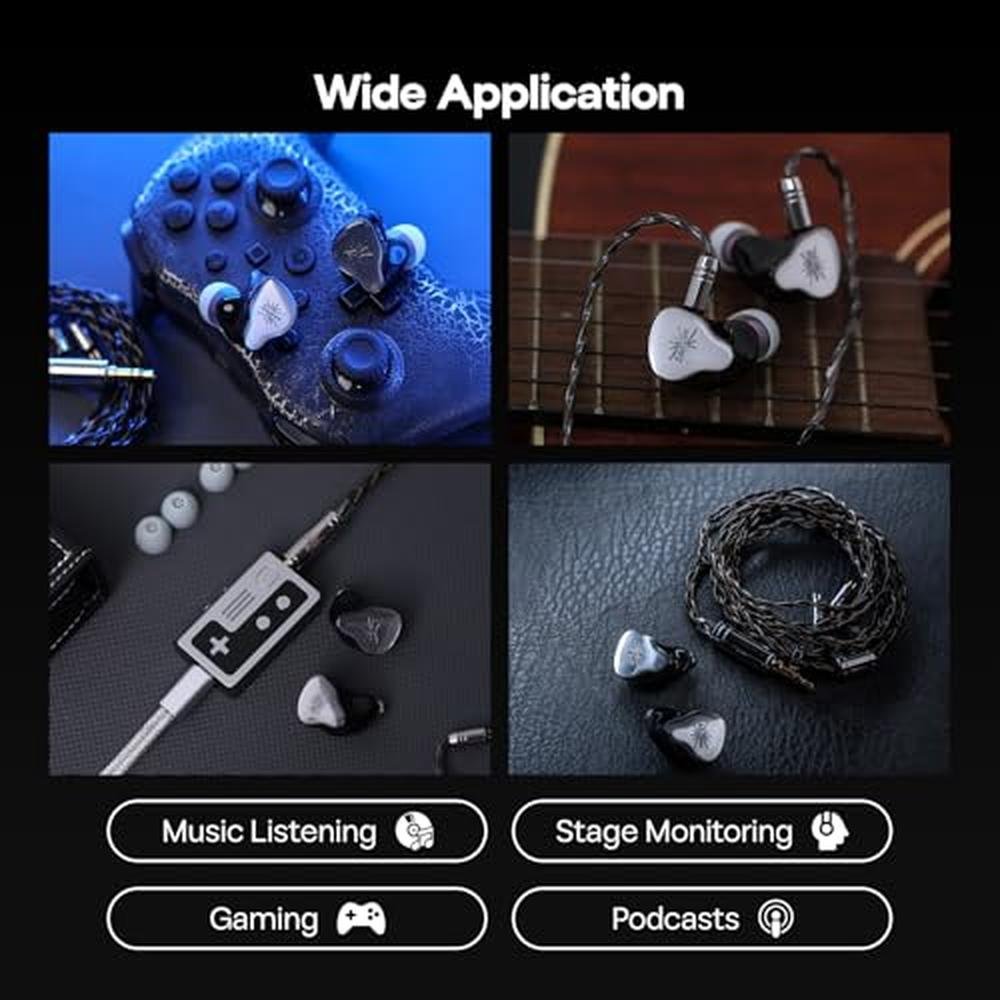 Linsoul Kiwi Ears KE4 in Ear Monitor – Packaging