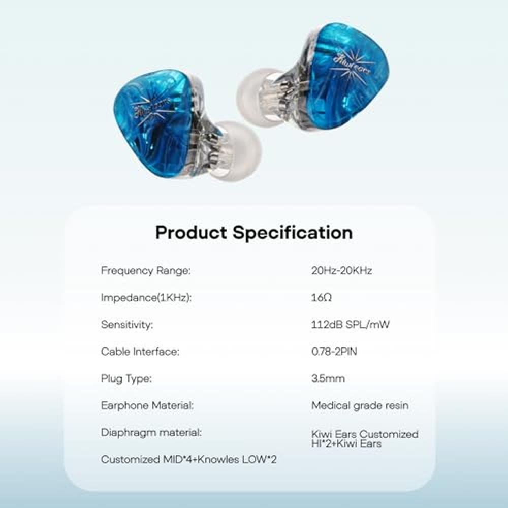 Linsoul Kiwi Ears Orchestra Lite Performance Custom 8BA – Packaging