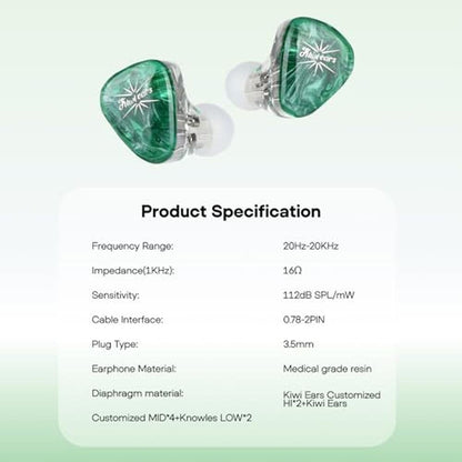Linsoul Kiwi Ears Orchestra Lite Performance Custom 8BA – Packaging