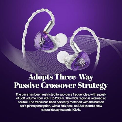 Linsoul Kiwi Ears Orchestra Lite Performance Custom 8BA – Close-up Detail