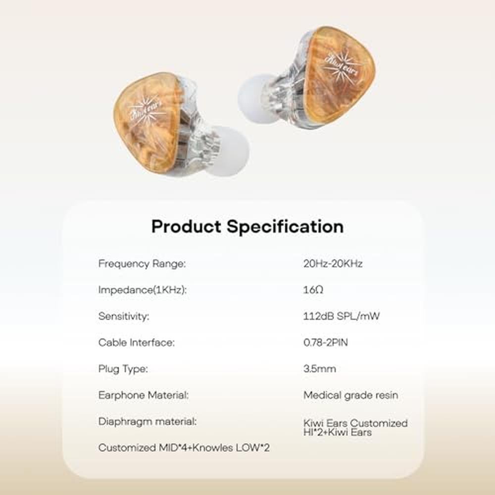 Linsoul Kiwi Ears Orchestra Lite Performance Custom 8BA – Packaging