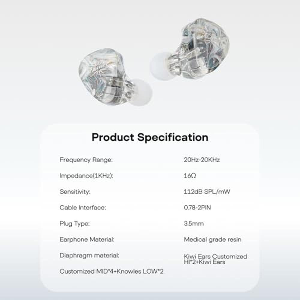 Linsoul Kiwi Ears Orchestra Lite Performance Custom 8BA – Packaging