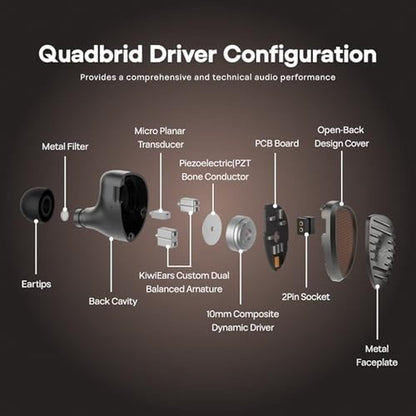 Linsoul Kiwi Ears Septet in Ear Monitor – Close-up Detail