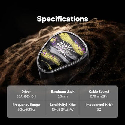 Linsoul Kiwi Ears tude in Ear Monitor – In Use