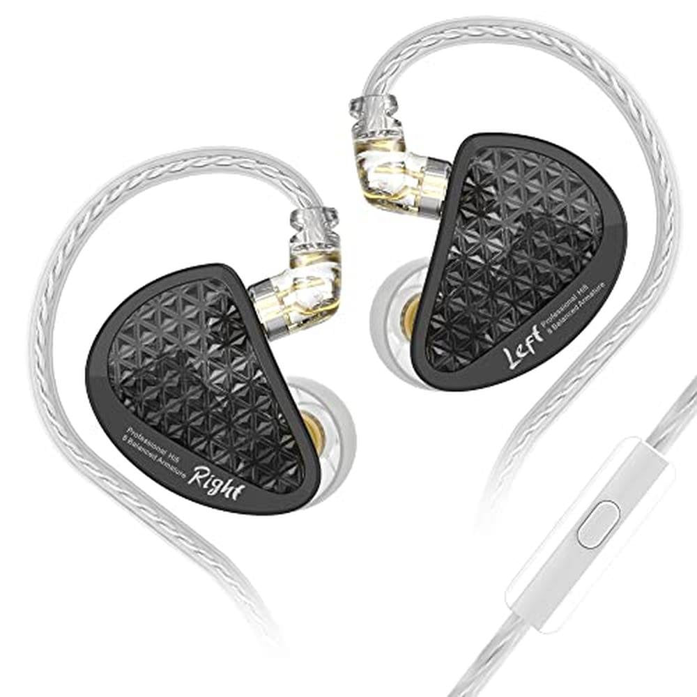 Linsoul KZ AS16 Pro Wired Earbuds – Front View