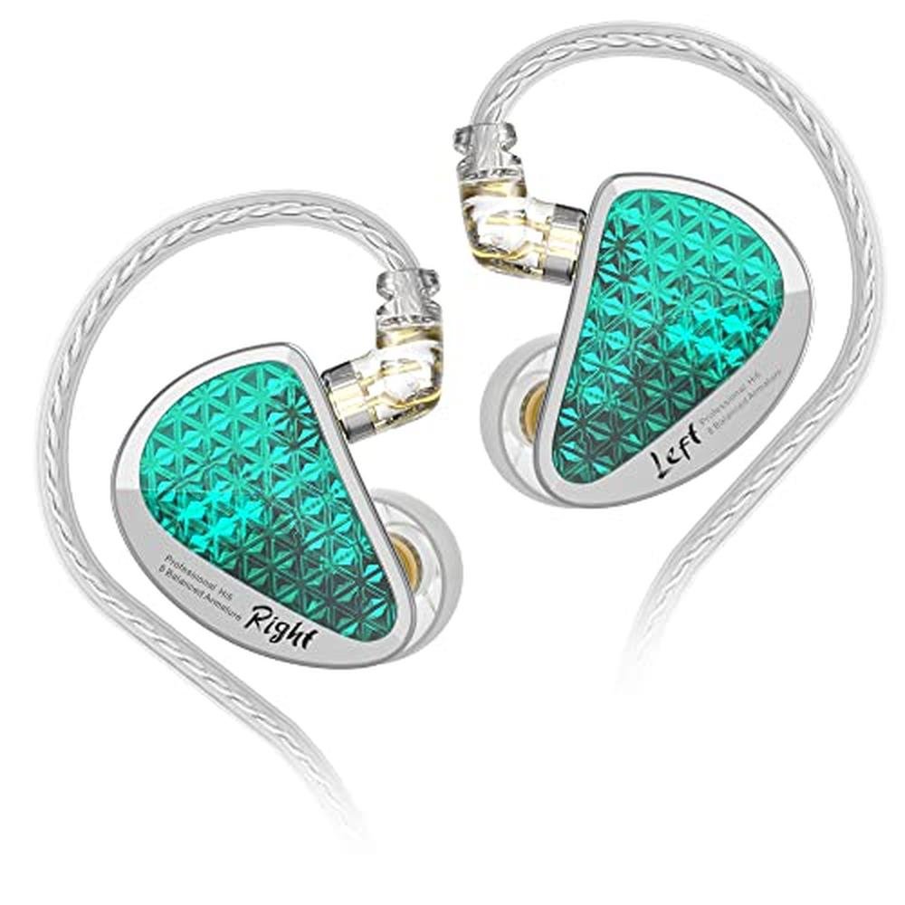 Linsoul KZ AS16 Pro Wired Earbuds – Front View