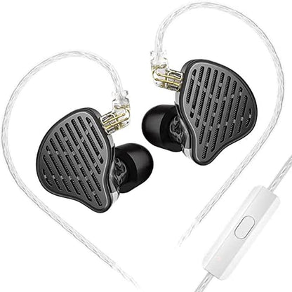 Linsoul KZ x HBB PR2 13.2mm Planar Driver in Ear Monitor – Front View