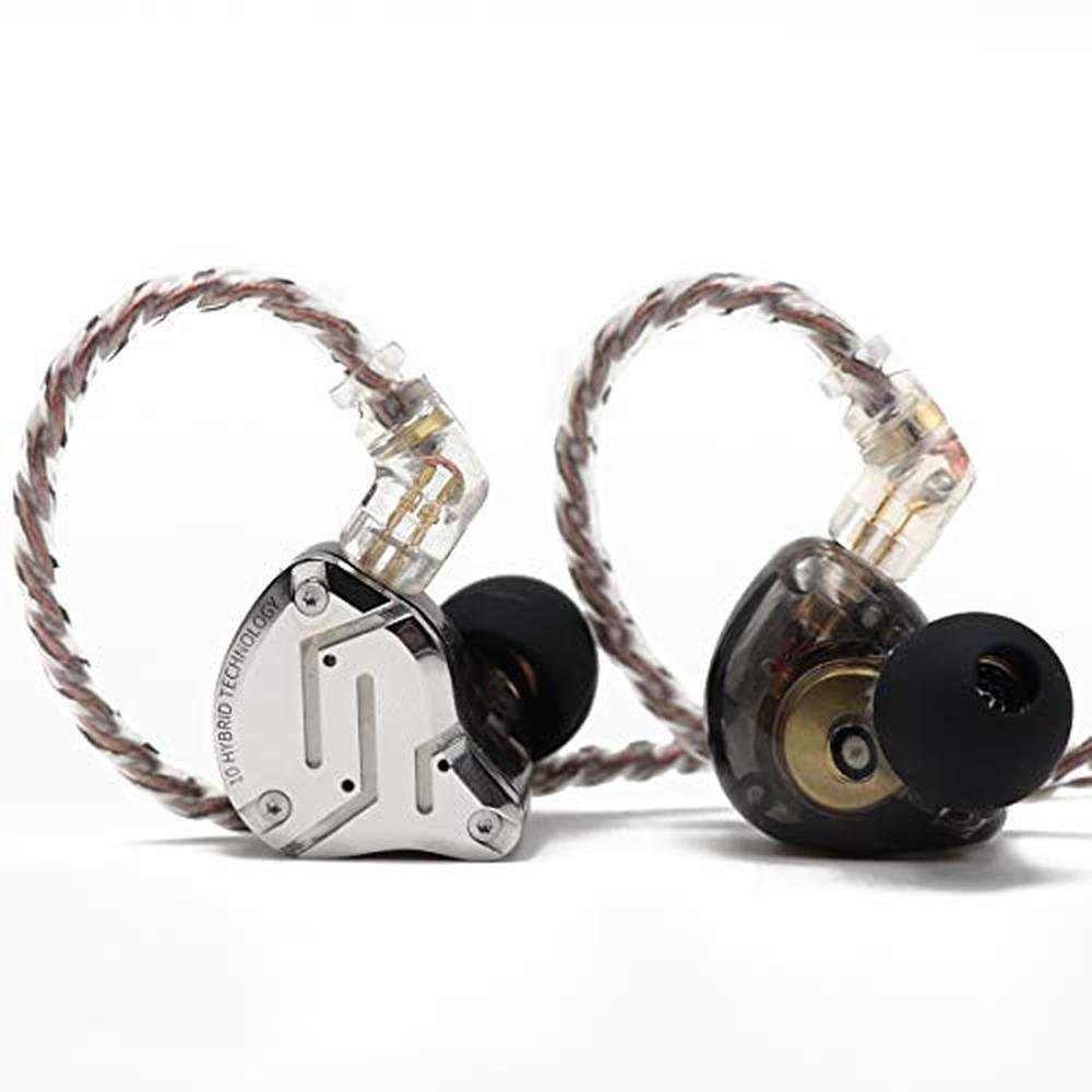 Linsoul KZ ZS10 Pro: 4BA+1DD 5 Driver in Ear Monitor – Front View