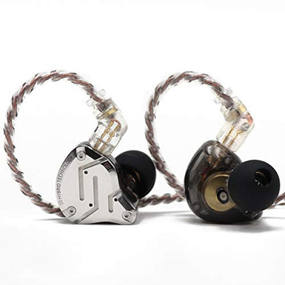 Linsoul KZ ZS10 Pro: 4BA+1DD 5 Driver in Ear Monitor – Front View