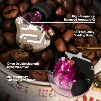 Linsoul KZ ZS10 Pro: 4BA+1DD 5 Driver in Ear Monitor – In Use